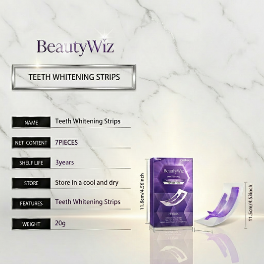 BeautyWiz Whitening Strips - Reveal your true smile in days!