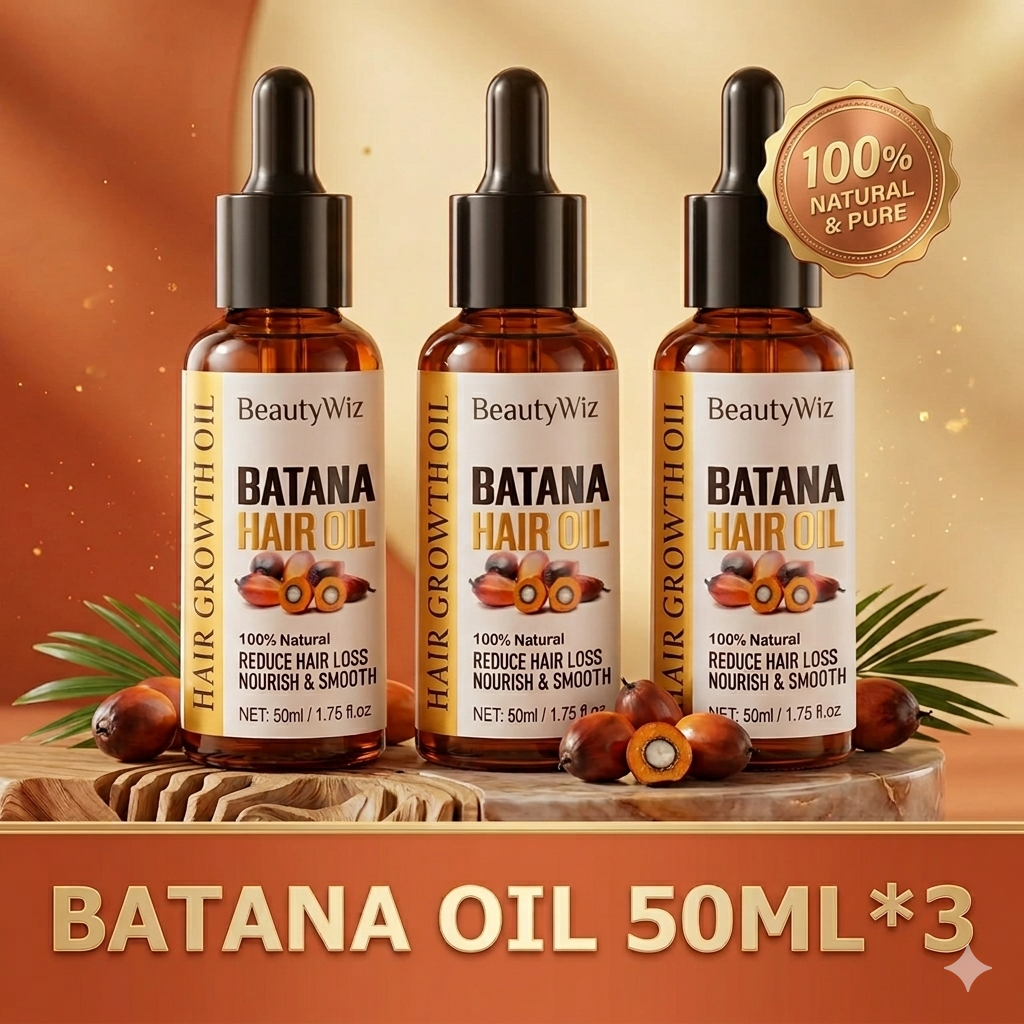 BeautyWiz batana Hair oil - Grow hair back thicker, fuller, and healthier!