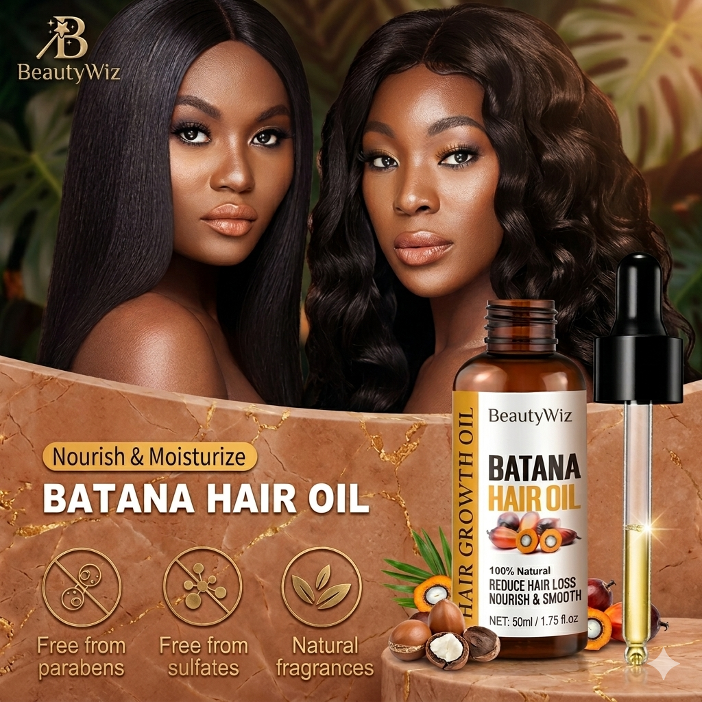 BeautyWiz batana Hair oil - Grow hair back thicker, fuller, and healthier!