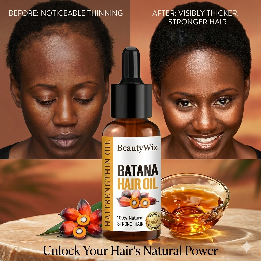 BeautyWiz batana Hair oil - Grow hair back thicker, fuller, and healthier!