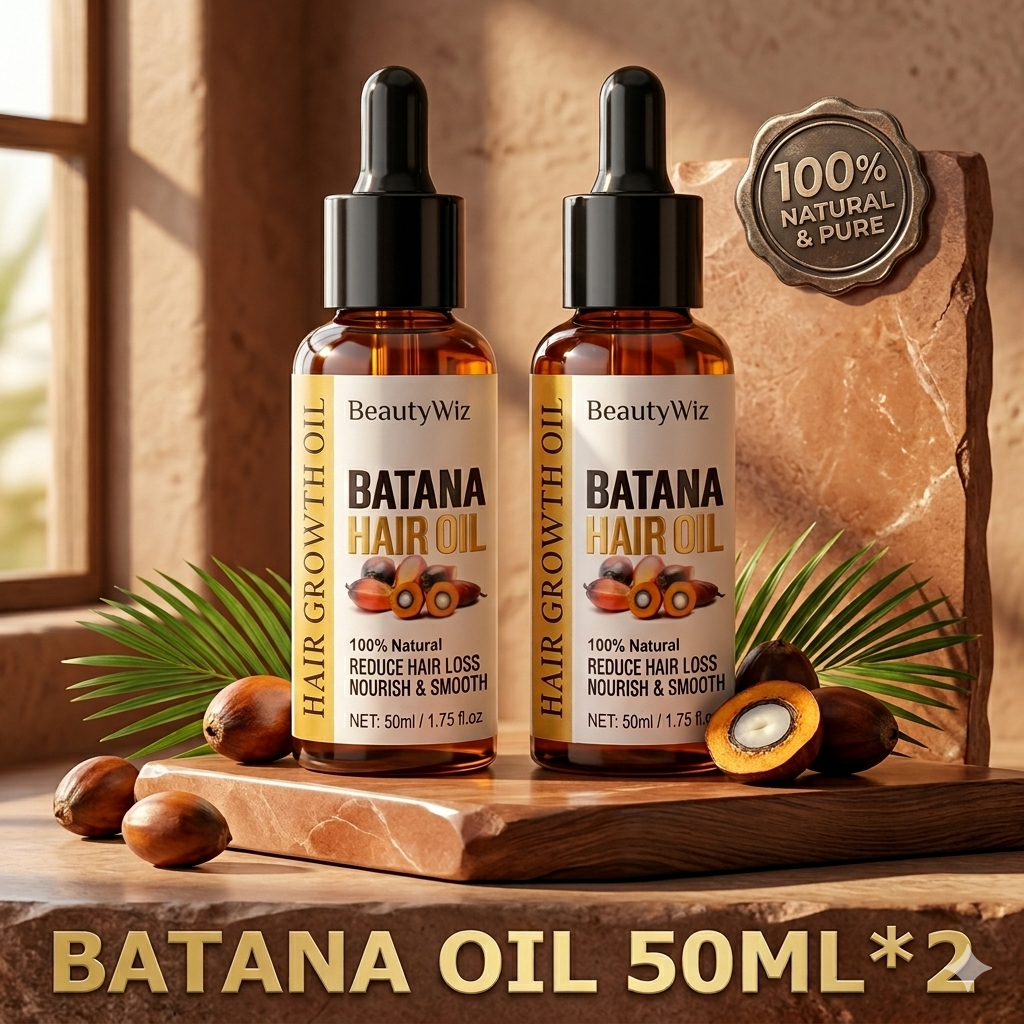 BeautyWiz batana Hair oil - Grow hair back thicker, fuller, and healthier!
